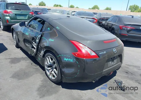 2014 Nissan 370Z Touring from USA, damaged, VIN JN1AZ4EH3EM633286